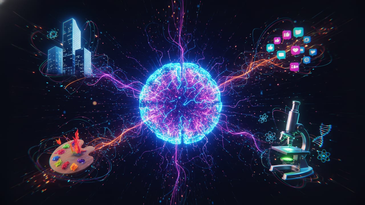 AI Dominates Technology, Arts, and Business Headlines Across Global Media
